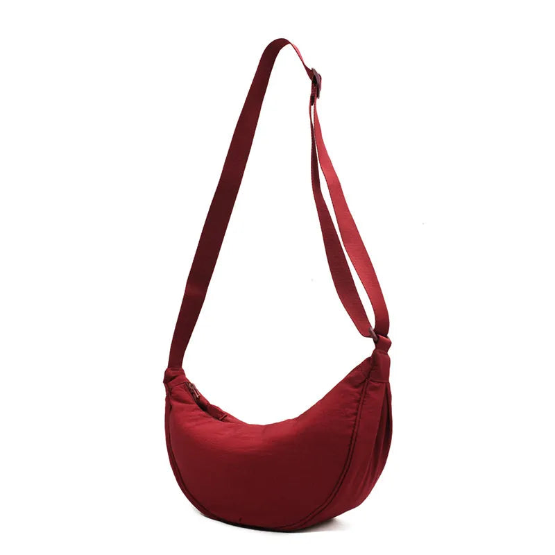Casual Nylon crossbody Bag Red