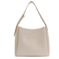 White Large Leather Tote Bag
