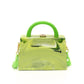 Green Top handle Bag